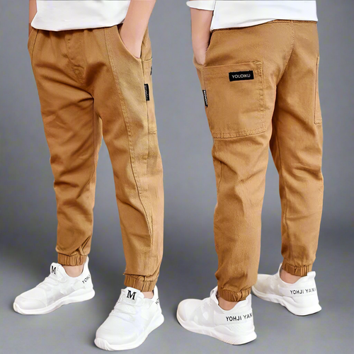 Celestial Comfort Boys’ Cotton Casual Sports Pants - Celestial Comfort Clothing
