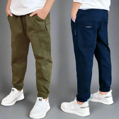 Celestial Comfort Boys’ Cotton Casual Sports Pants - Celestial Comfort Clothing