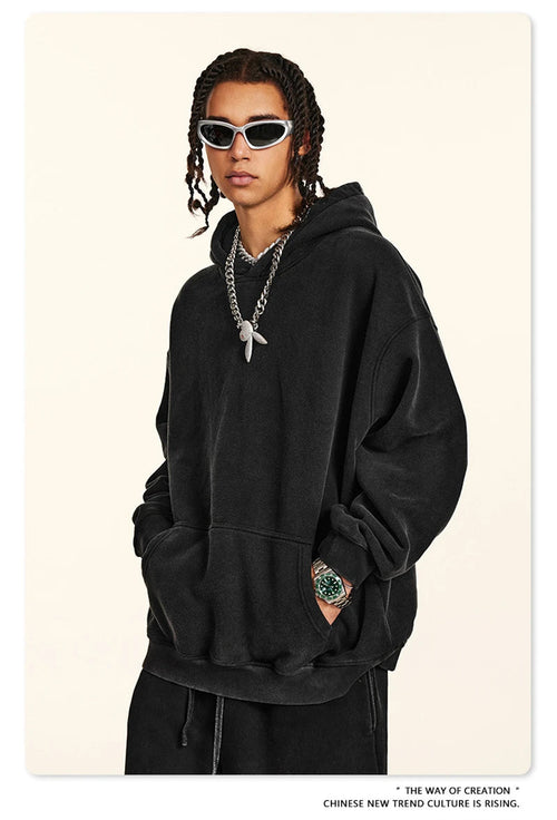 Obsidian Phoenix Core Premium Hoodie – Men’s Cut