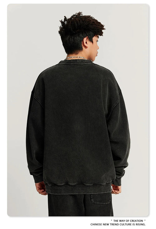 Obsidian Phoenix Core Loopback Crew – Terry Edition