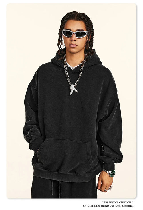 Obsidian Phoenix Core Premium Hoodie – Men’s Cut