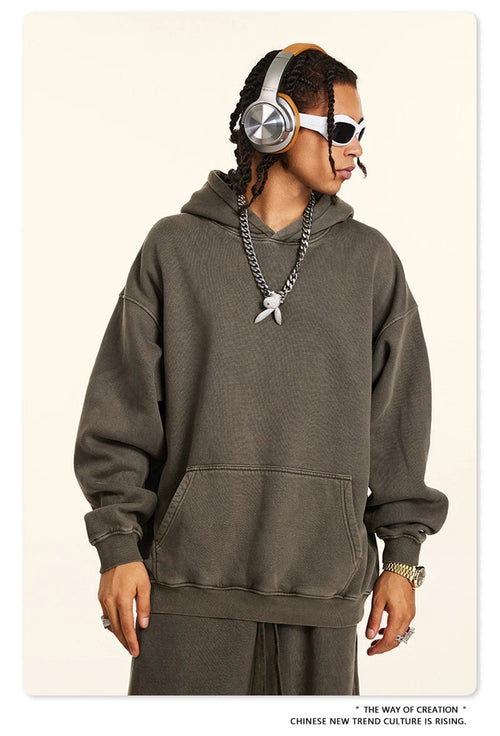 Obsidian Phoenix Core Premium Hoodie – Men’s Cut