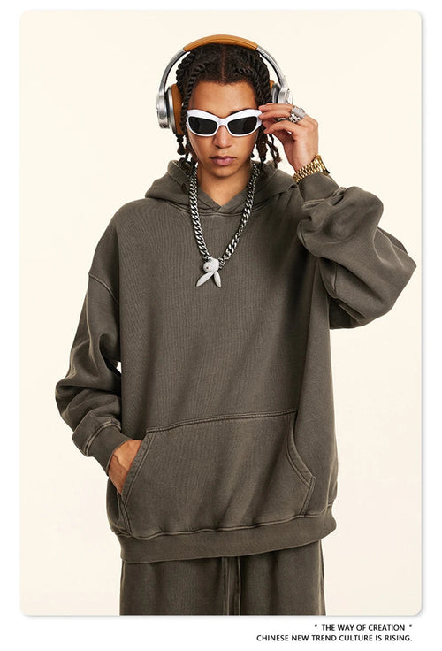 Obsidian Phoenix Core Premium Hoodie – Men’s Cut